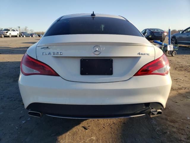 2016 Mercedes-Benz CLA 250 4matic