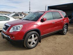 Salvage cars for sale from Copart Colorado Springs, CO: 2012 GMC Acadia SLT-1