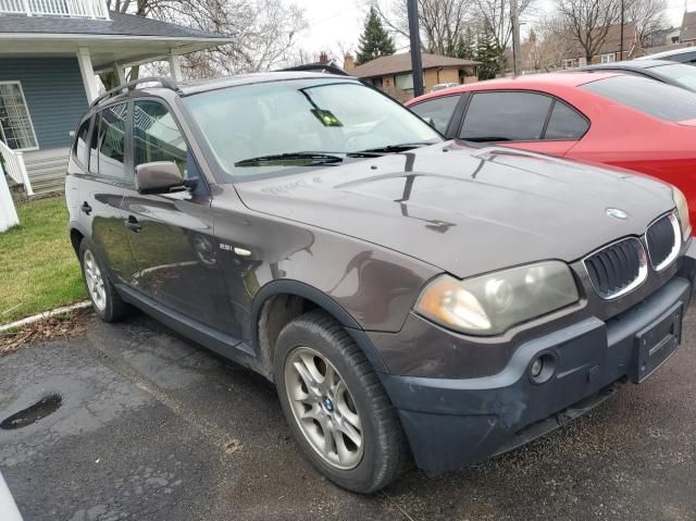 2004 BMW X3 2.5I