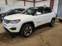 Salvage cars for sale from Copart Lansing, MI: 2020 Jeep Compass Limited