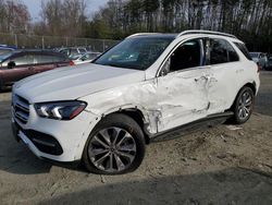 Salvage cars for sale at Waldorf, MD auction: 2021 Mercedes-Benz GLE 350 4matic