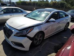 Salvage cars for sale from Copart San Martin, CA: 2016 Hyundai Sonata Hybrid