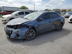 Salvage cars for sale from Copart Orlando, FL: 2016 Toyota Corolla L