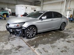 Salvage cars for sale from Copart Kansas City, KS: 2015 Honda Accord Sport