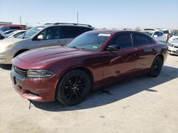 Salvage cars for sale at Grand Prairie, TX auction: 2017 Dodge Charger SXT