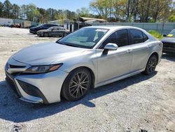 Salvage cars for sale at Fairburn, GA auction: 2021 Toyota Camry SE