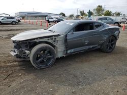 Salvage cars for sale at San Diego, CA auction: 2018 Chevrolet Camaro LT