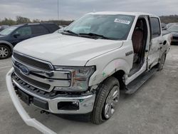 Salvage cars for sale at Cahokia Heights, IL auction: 2018 Ford F150 Supercrew