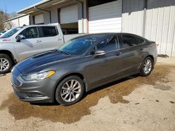 Salvage cars for sale at Grenada, MS auction: 2017 Ford Fusion SE