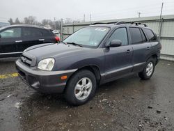 Salvage cars for sale from Copart Pennsburg, PA: 2005 Hyundai Santa FE GLS