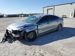 Salvage cars for sale at Kansas City, KS auction: 2020 Ford Fusion SE