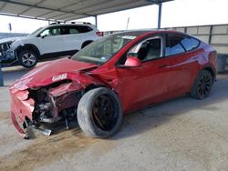 Salvage cars for sale from Copart Anthony, TX: 2021 Tesla Model Y