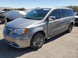 Salvage cars for sale at Las Vegas, NV auction: 2014 Chrysler Town & Country Touring L