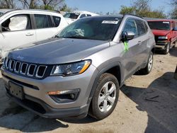 Salvage cars for sale at Bridgeton, MO auction: 2018 Jeep Compass Latitude