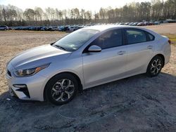 Salvage cars for sale at Charles City, VA auction: 2021 KIA Forte FE