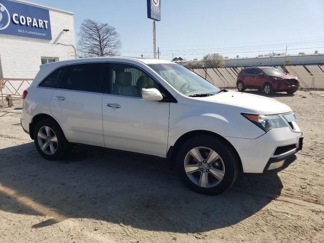 2012 Acura MDX Technology