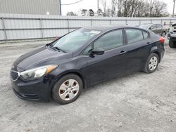 Salvage cars for sale from Copart Gastonia, NC: 2016 KIA Forte LX