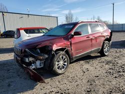 Salvage cars for sale at Portland, OR auction: 2021 Jeep Cherokee Latitude Plus
