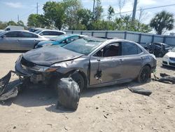 Salvage cars for sale from Copart Riverview, FL: 2021 Toyota Camry XSE