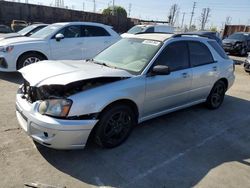 Salvage cars for sale from Copart Wilmington, CA: 2005 Subaru Impreza RS