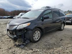 Toyota Sienna XLE salvage cars for sale: 2016 Toyota Sienna XLE