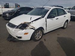 Ford Focus ZX4 salvage cars for sale: 2006 Ford Focus ZX4