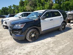 Ford Explorer salvage cars for sale: 2018 Ford Explorer Police Interceptor