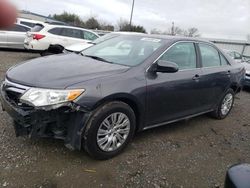 Salvage cars for sale from Copart Sacramento, CA: 2013 Toyota Camry L