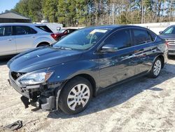 Salvage cars for sale at Seaford, DE auction: 2017 Nissan Sentra S