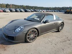 Salvage cars for sale at Harleyville, SC auction: 2017 Porsche 911 Targa S