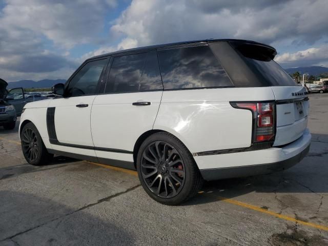 2017 Land Rover Range Rover Supercharged