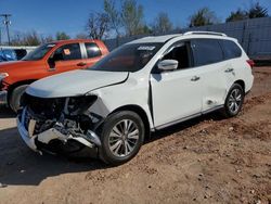 Salvage cars for sale from Copart Oklahoma City, OK: 2017 Nissan Pathfinder S