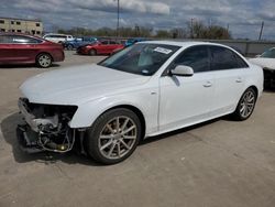 Salvage cars for sale at Wilmer, TX auction: 2015 Audi A4 Premium Plus