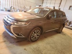 Salvage cars for sale at Abilene, TX auction: 2016 Mitsubishi Outlander SE