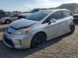 Salvage cars for sale from Copart Colton, CA: 2015 Toyota Prius