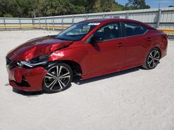 Nissan salvage cars for sale: 2023 Nissan Sentra SR