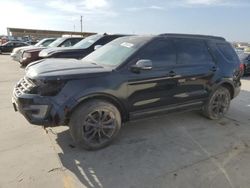 Ford Explorer salvage cars for sale: 2017 Ford Explorer XLT