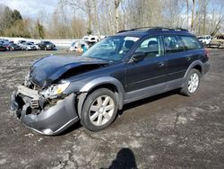 Subaru salvage cars for sale: 2009 Subaru Outback 2.5I