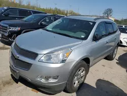 Salvage cars for sale from Copart Bridgeton, MO: 2012 Chevrolet Traverse LS