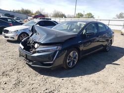 Salvage cars for sale at Sacramento, CA auction: 2018 Honda Clarity