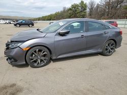 Salvage cars for sale at Brookhaven, NY auction: 2019 Honda Civic Sport