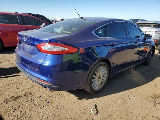 2013 Ford Fusion SE Hybrid