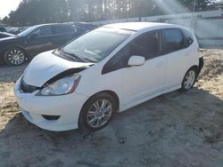 Salvage cars for sale from Copart Seaford, DE: 2009 Honda FIT Sport