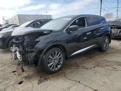 Salvage cars for sale at Chicago Heights, IL auction: 2021 Nissan Murano SV
