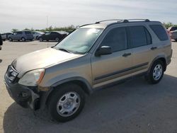 Salvage cars for sale from Copart Fresno, CA: 2005 Honda CR-V LX