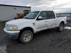 Salvage cars for sale from Copart Airway Heights, WA: 2001 Ford F150 Supercrew