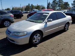 Honda Accord EX salvage cars for sale: 1999 Honda Accord EX