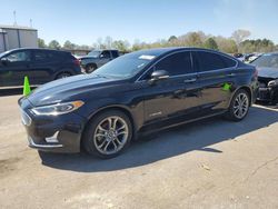 Ford salvage cars for sale: 2019 Ford Fusion Titanium