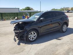 Salvage cars for sale from Copart Orlando, FL: 2021 Hyundai Tucson Limited