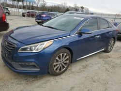 Salvage cars for sale at Spartanburg, SC auction: 2016 Hyundai Sonata Sport